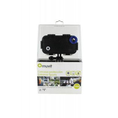 Muvit Sport Extreme Case Samsung Galaxy S4 + Support Pack: Surf, Handlebar & Helmet