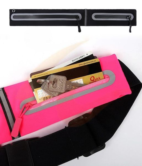 Waist Bag - Dual Pocket [Black]