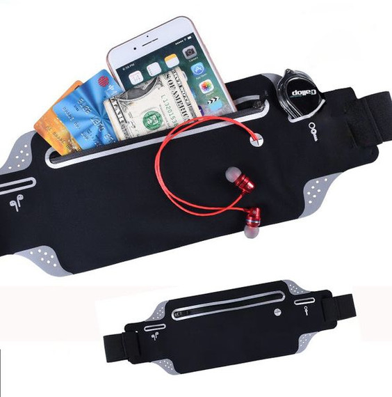 Waist Bag - Four Corner Reflective [Black]