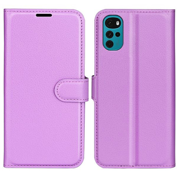 Motorola G22      Pu Wallet Case    [Purple]