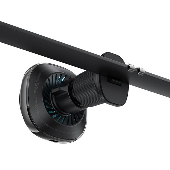 Acefast 15W Magnetic Wireless Charging Air Vent Phone Holder w/ Ring Light, Cooling Vents (D31)