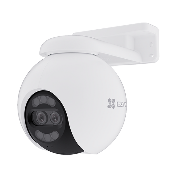 EZVIZ H80X 8MP + 2MP 4K Outdoor Dual PT Security Camera with ColourFULL Technology, AI Auto-Zoom, 360 View, 2-Way Talk & Active Defence