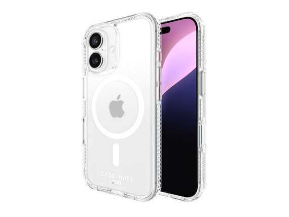 Case-Mate Tough D3O - (MS) (BIO) - iPhone 16 - Clear