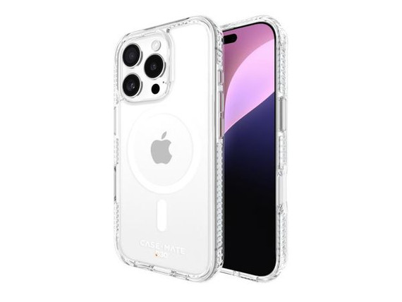 Case-Mate Tough D3O (MS) (BIO) - iPhone 16 Pro - Clear