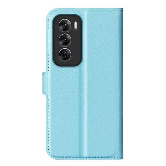 Oppo Reno 12 Pro Pu Wallet Case [Lightblue]