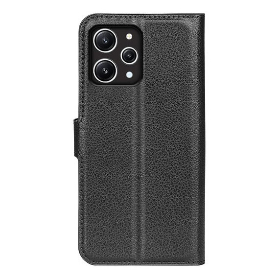 Xiaomi Redmi 12 5G Pu Wallet Case [Black]
