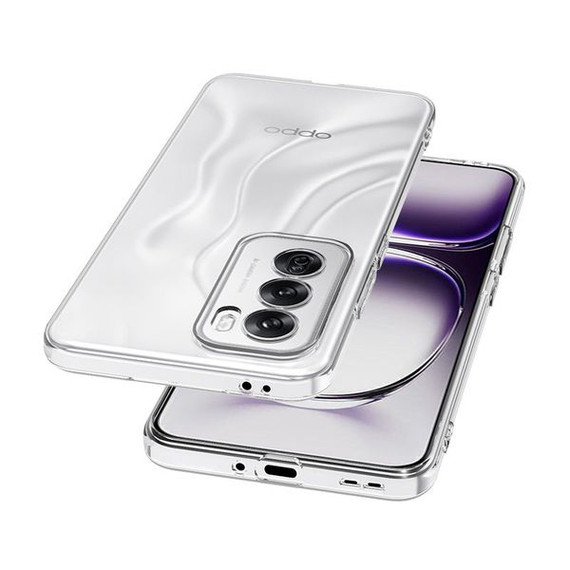 Oppo Reno 12 Soft Gel Case [Clear]