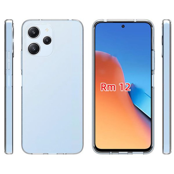 Xiaomi Redmi 12 5G Soft Gel Case [Clear]