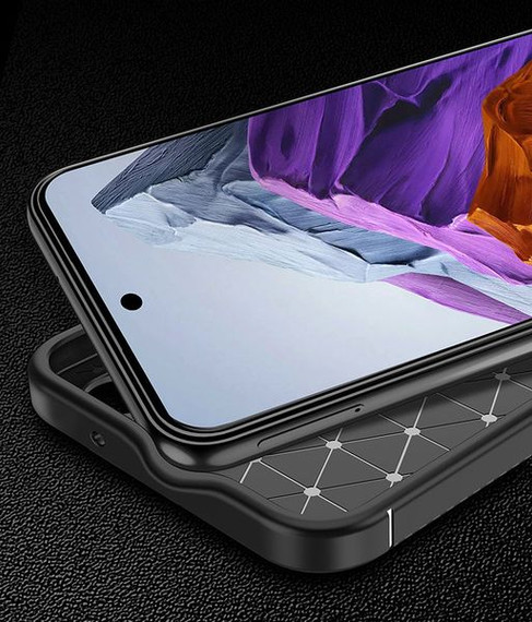 Google Pixel 9 Carbon Fibre Case [Black]