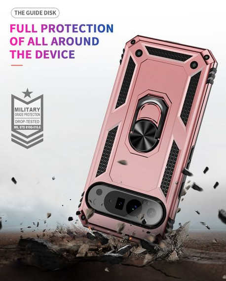 Google Pixel 9 Pro XL Military Armour Case [Rosegold]