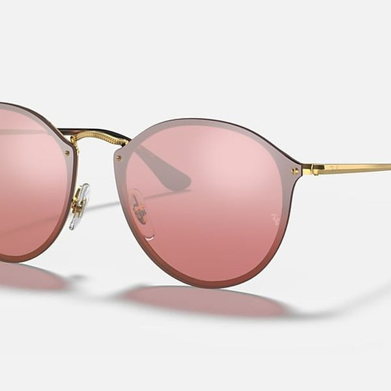 Ray-Ban RB3574N Blaze Round Sunglasses [001/E4/59]