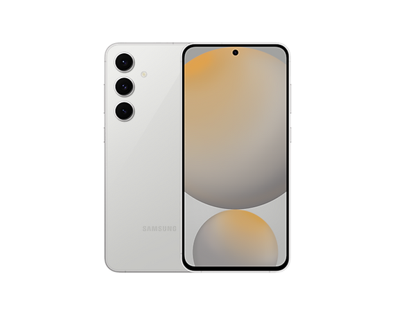 Samsung Galaxy S24 FE SM-S721/DS Mobile Phone [ 256GB / 8GB RAM - Marble Gray ]