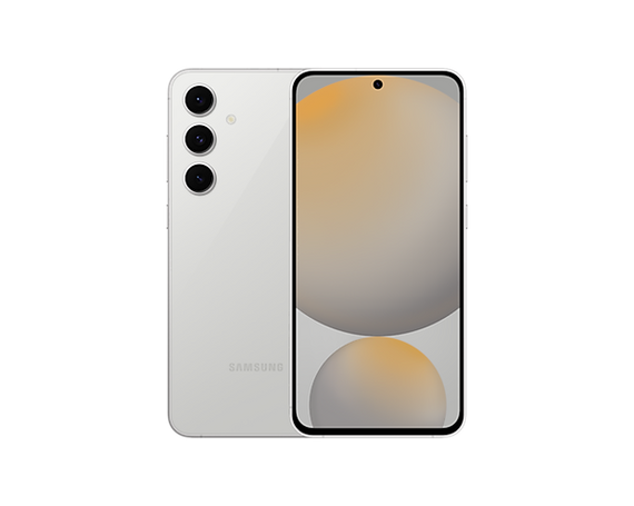 Samsung Galaxy S24 FE SM-S721/DS Mobile Phone [ 256GB / 8GB RAM - Marble Gray ]