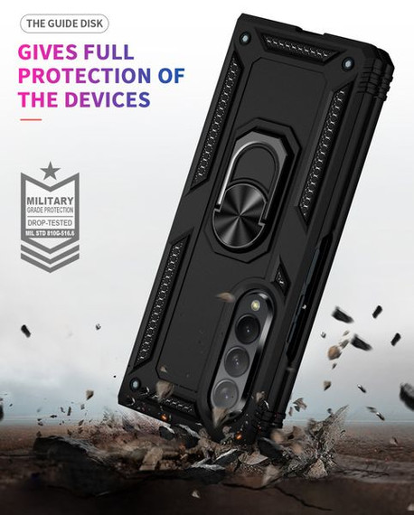 Samsung Galaxy Z Fold3 5G      Military Armour Case    Black