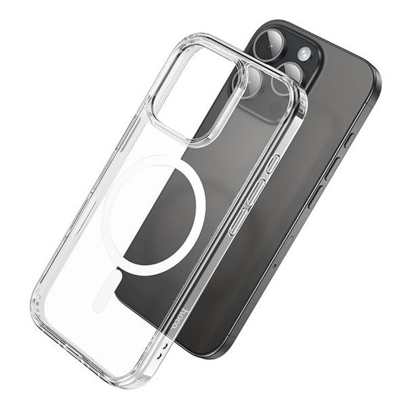 Magnetic Clear Case w/ 4 Corner Air Cushion (MAG) [iPhone 16 Pro]