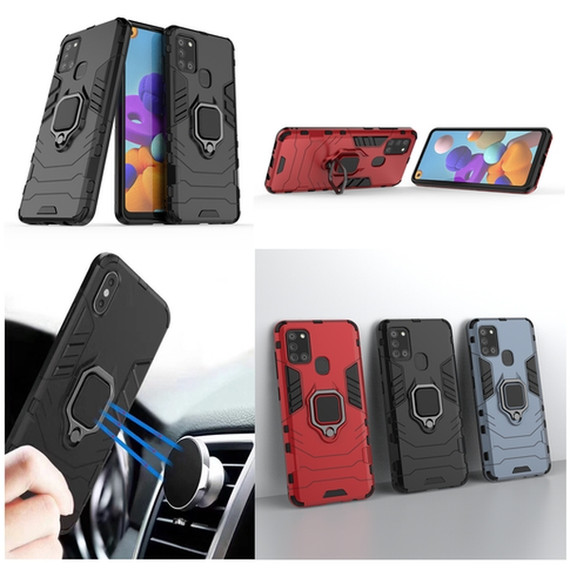 Armor Case w/ Ring Stand & Magnet - Galaxy A10 Armor Case w/ Ring Stand & Magnet - Galaxy A10