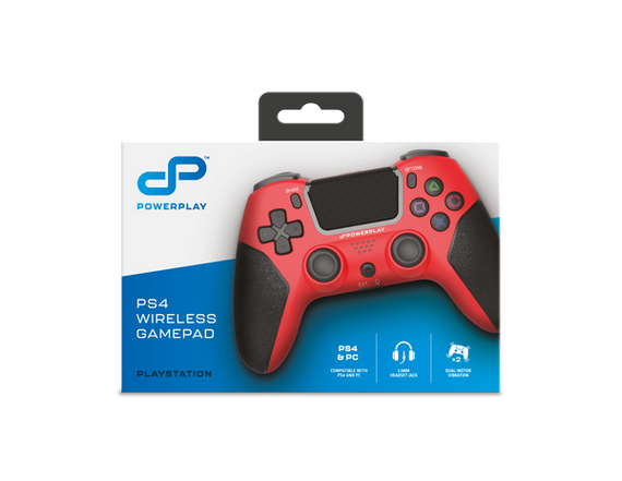 PowerPlay PS4 Wireless Controller (Red)