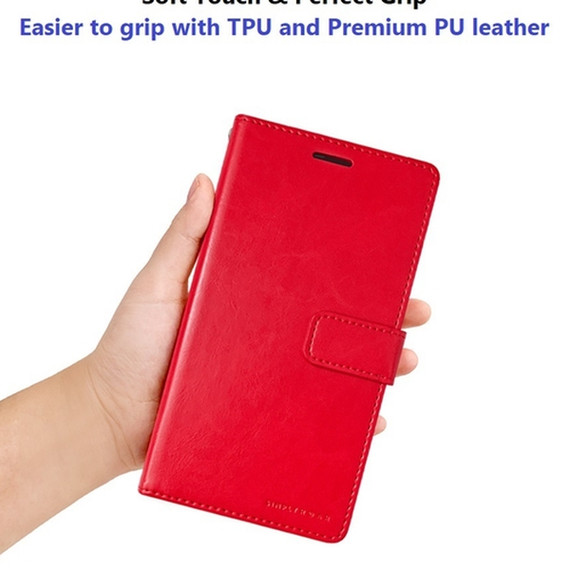 Noble Diary Wallet Case - iPhone 16 Pro Max [Red]