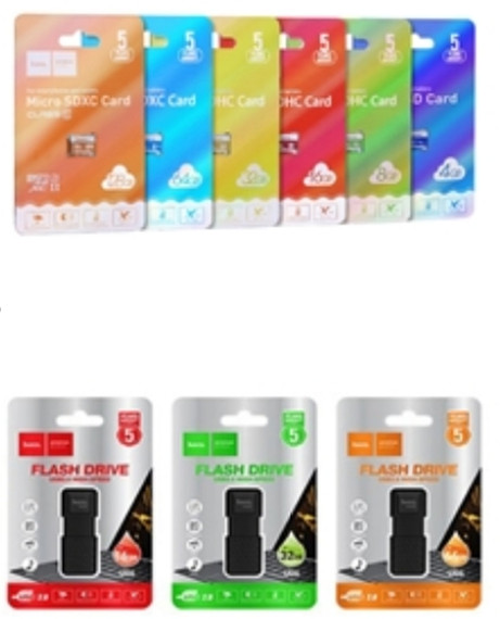 Hoco Hoco Micro SD Card & USB Drive - MicroSD 16GB 