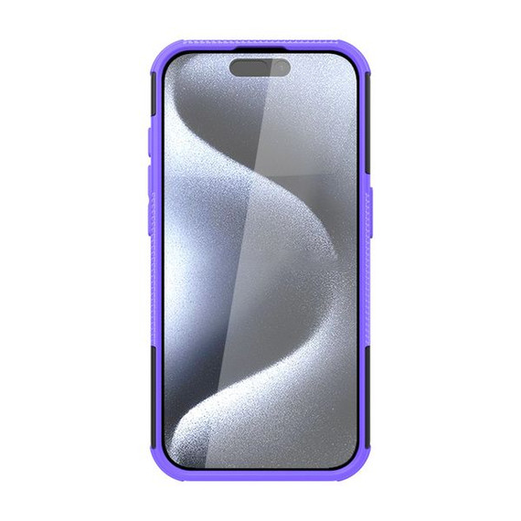 Apple iPhone 15 Pro Heavy Duty Case Purple