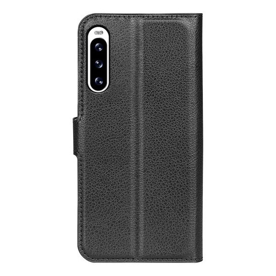 Sony Xperia 10 V      Pu Wallet Case    [Black]