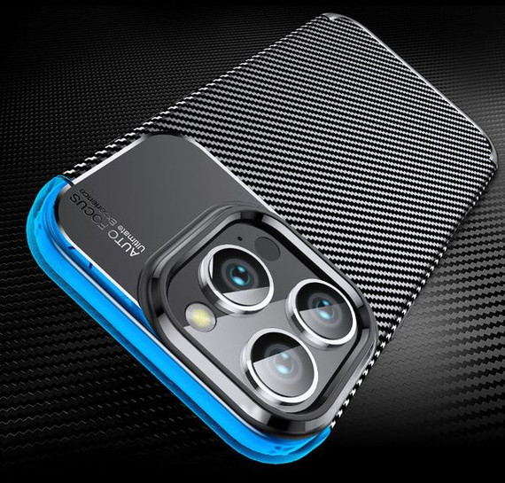 Apple iPhone 16 Pro      Carbon Fibre Case    [Black]