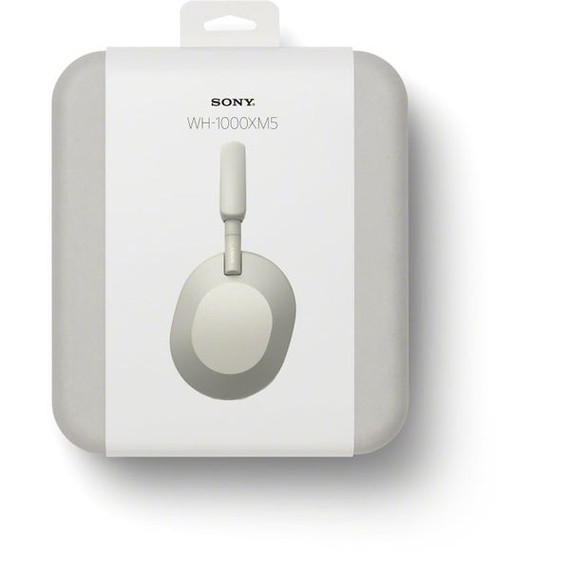 Sony WH-1000XM5 Wireless Noise Cancelling Headphones [Platinum Silver]
