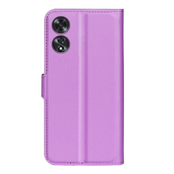 Oppo A60 4G      Pu Wallet Case    [Purple]