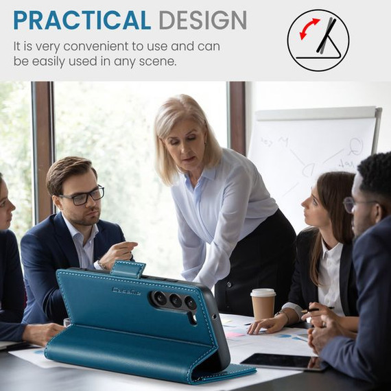 Samsung Galaxy S23      Pu Wallet Case    [Navy]