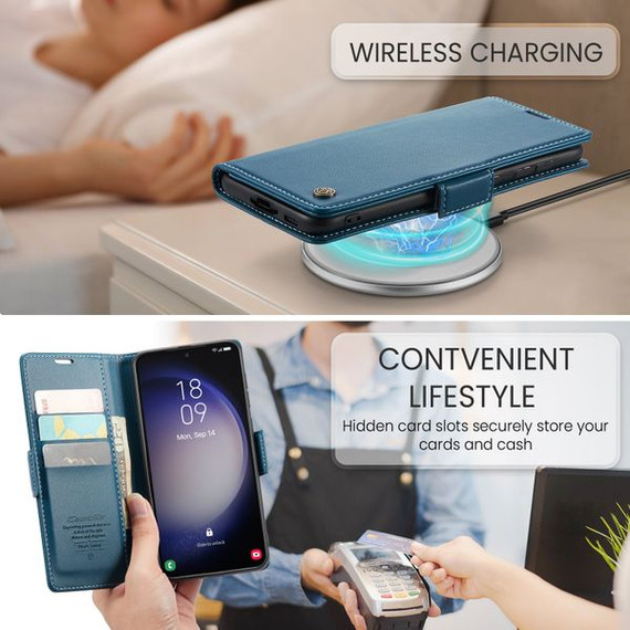 Samsung Galaxy S23      Pu Wallet Case    [Navy]