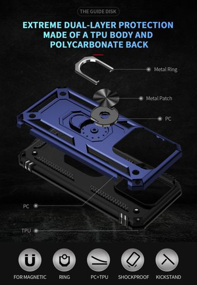 Xiaomi 14      Military Armour Case    [Navy]