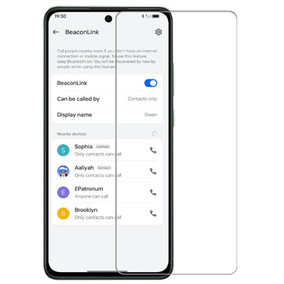Oppo Reno 12F 5G         Tempered Glass Screen Protector [Clear]