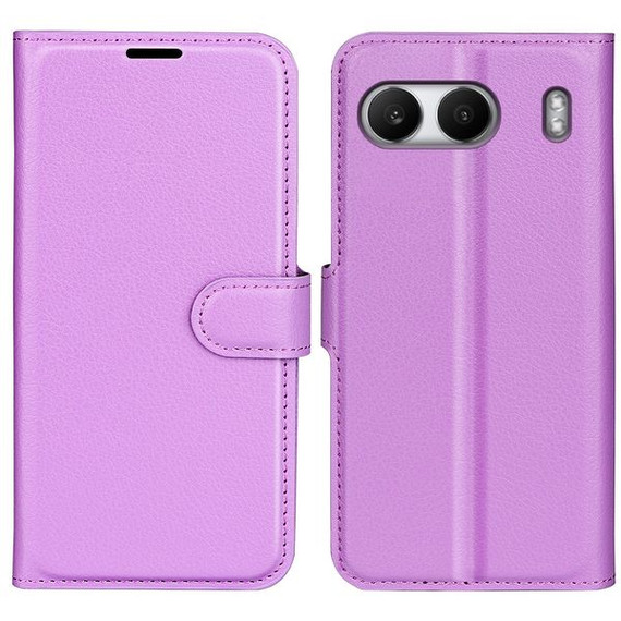 Oneplus Nord 4      Pu Wallet Case    [Purple]