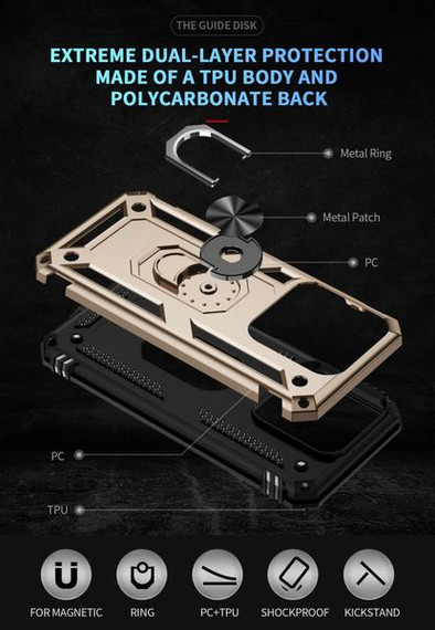 Xiaomi 14      Military Armour Case    [Gold]