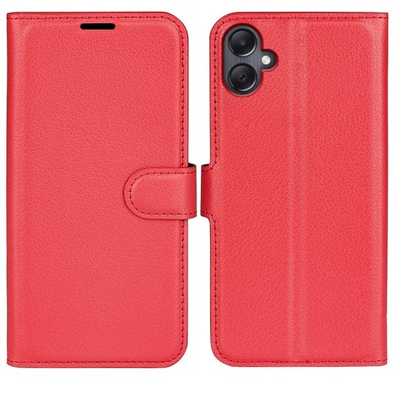 Samsung Galaxy A06 4G      Pu Wallet Case    [Red]