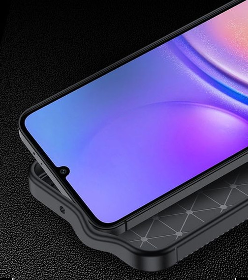 Samsung Galaxy A06 4G      Carbon Fibre Case    [Black]