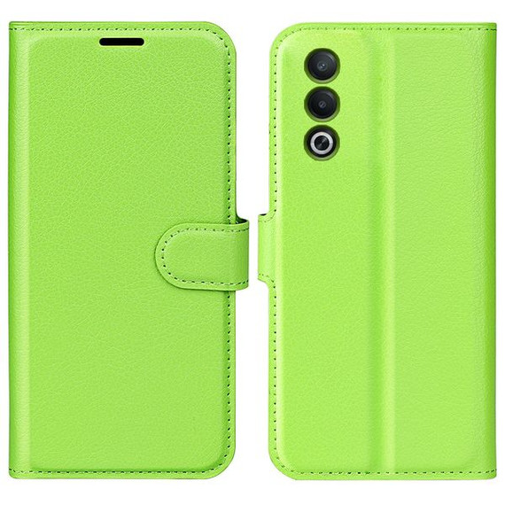 Oppo A80 5G      Pu Wallet Case    [Green]