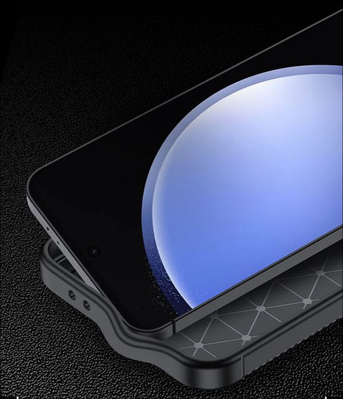 Samsung Galaxy S24 Fe      Carbon Fibre Case    [Black]