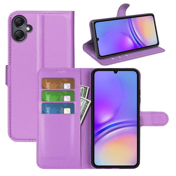 Samsung Galaxy A06 4G      Pu Wallet Case    [Purple]