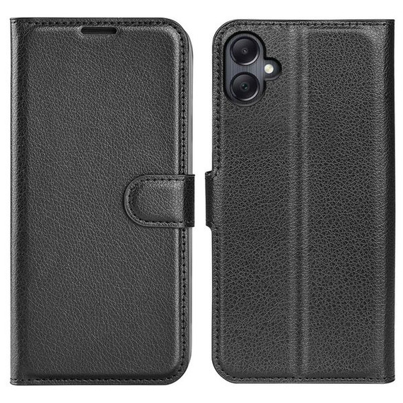 Samsung Galaxy A06 4G      Pu Wallet Case    [Black]
