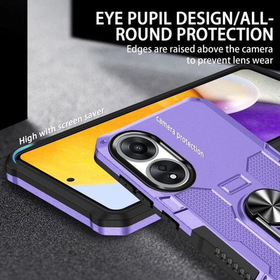 Oppo A78 4G      Military Armour Case    [Purple]