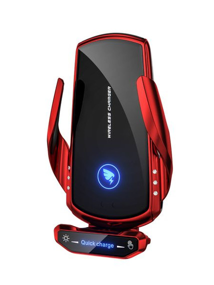 Wireless Car Charger Air Vent Mount [Red]