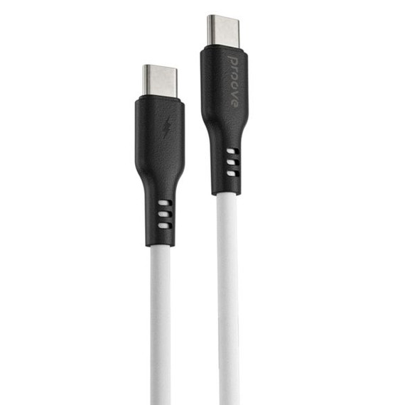 Proove Rebirth USB-C to USB-C Cable  [White]   [1M]