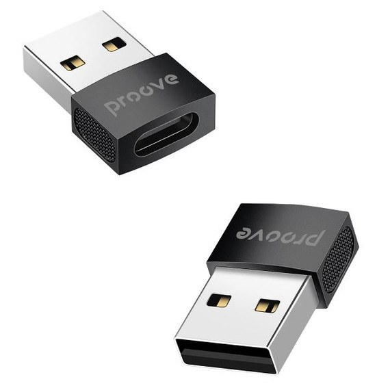 Proove USB-A to USB-C OTG Adapter [Black]