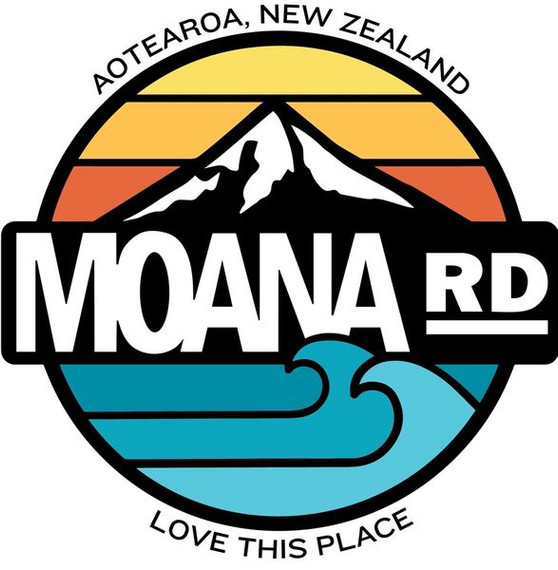 Moana Road Silicone New Zealand Keyring [ Northern Beach1214]