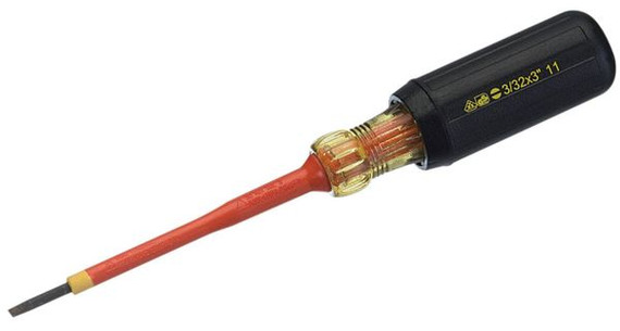 IDEAL INDUSTRIES Slotted Insulated Screwdriver - Product Code: IDEAL1234