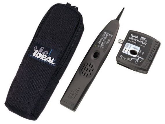IDEAL INDUSTRIES Pro Tone and Probe Kit - Amplifier, Tone Generator & Carrying Case (Product Code: 12345)