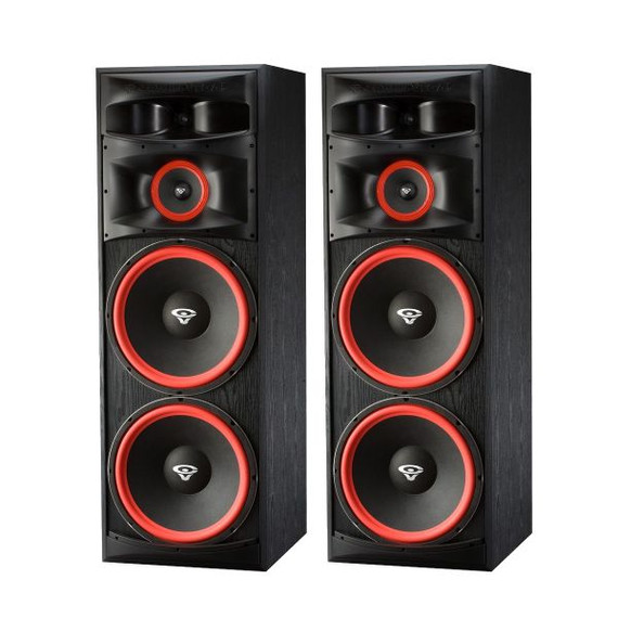 Cerwin Vega XLS Series Dual 15" 3-Way Full Range Floor Speakers - 600W Max Pair (CV-XLS-15)