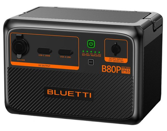 Bluetti B80P Expansion Battery & USB/12Vdc UPS Power Station | 806Wh for AC60P Only - B80P