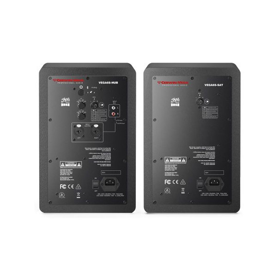 Cerwin Vega Home & Studio 6" Two-Way Monitor Pair (Hub + Satellite) - CVHSP-6W